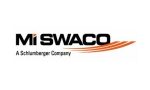 Logo of mi swaco, a schlumberger company, featuring orange and black text with a stylized orange swoosh.